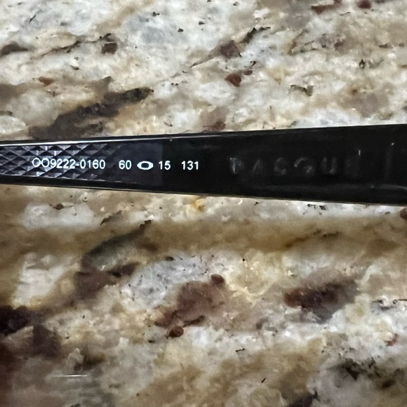 Oakley Pasque OO9222-0160 Prizm Polarized Sunglasses w/ bronze mirror Lens - Picture 7 of 7